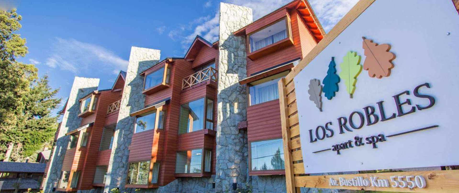 Los Robles Apart & Spa San Carlos de Bariloche Dış mekan fotoğraf